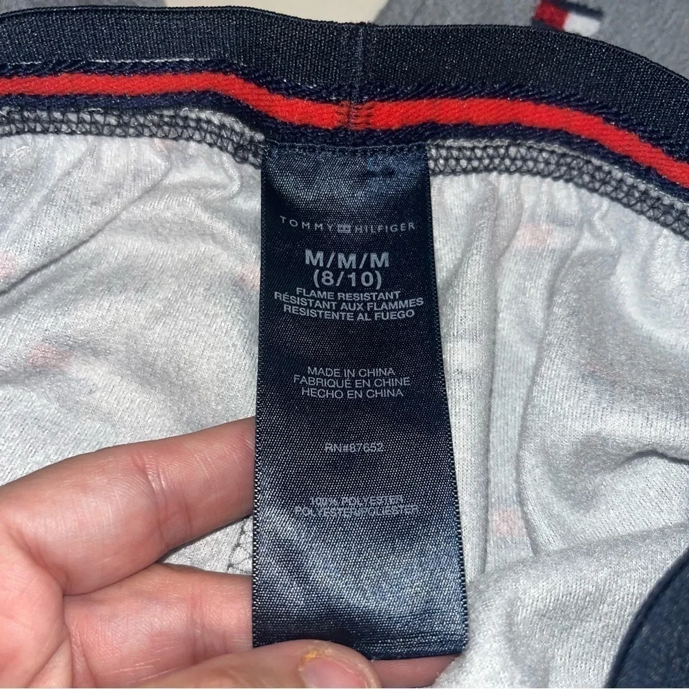 Gray soft Youth Boys Tommy Hilfiger pajama pants size 8-10